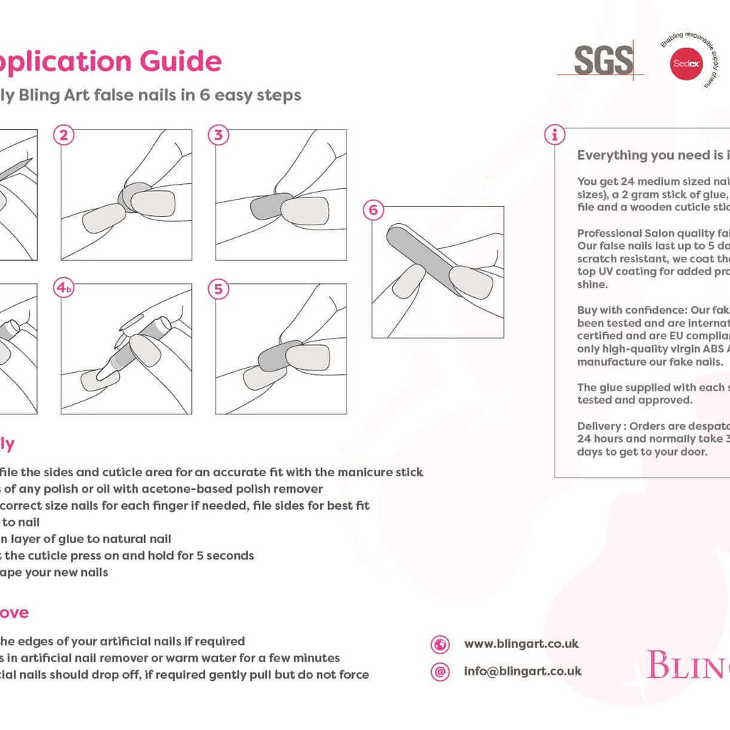 How to Apply False Nails at Home