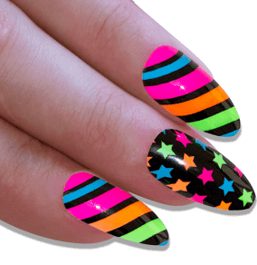 Fake Nails For Summer Parties