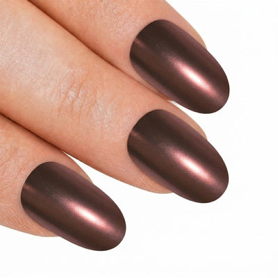 Bling Art press-on nails worn on a hand