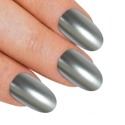 Bling Art press-on nails worn on a hand