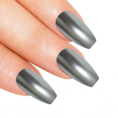 Bling Art press-on nails worn on a hand