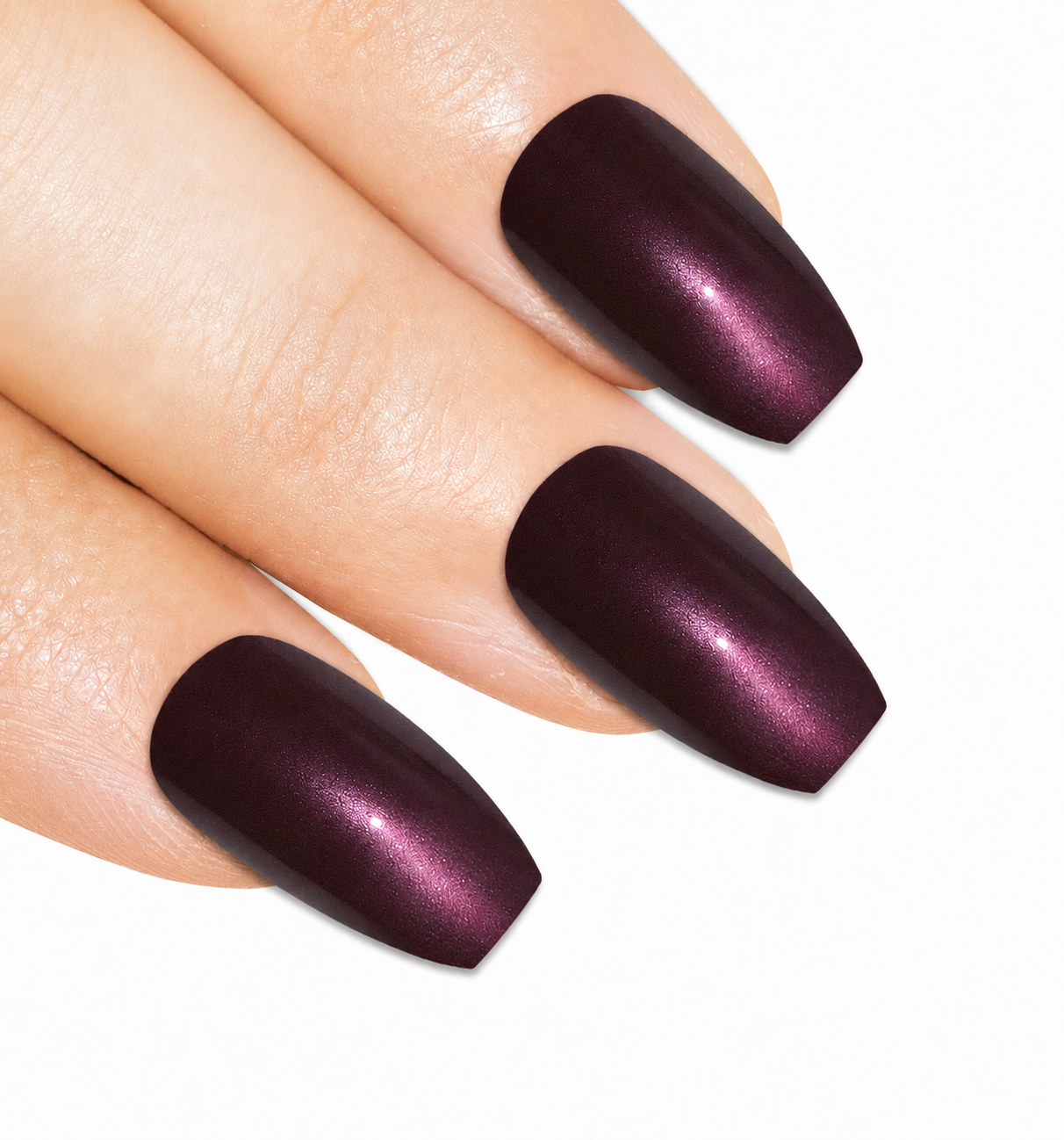 Brown glitter ballerina coffin long press-on false nails by Bling Art — warm chocolate-brown sparkle for autumnal seasonal events and elegant evenings. 24 nails, 12 sizes XS-XXL, no UV lamp. Designed in Yorkshire UK. Ballerina = Coffin (same shape).