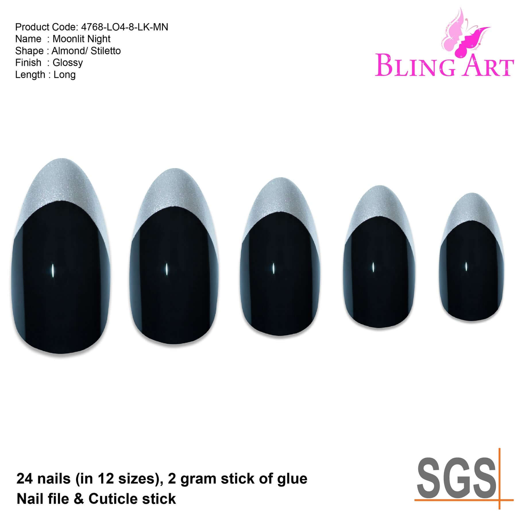 4768 LO4-8-LK-MN | Bling Art