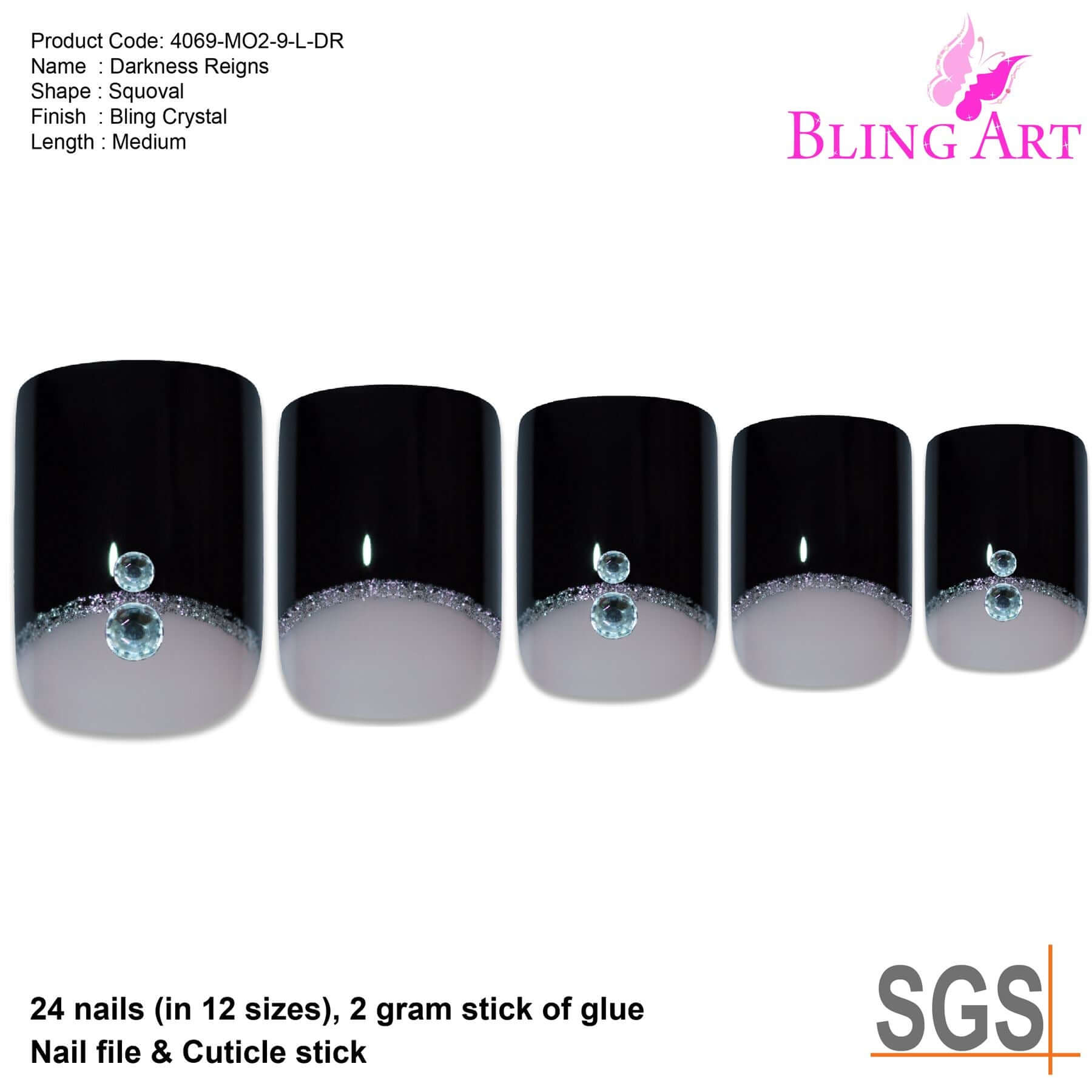 4069 MO2-9-L-DR | Bling Art