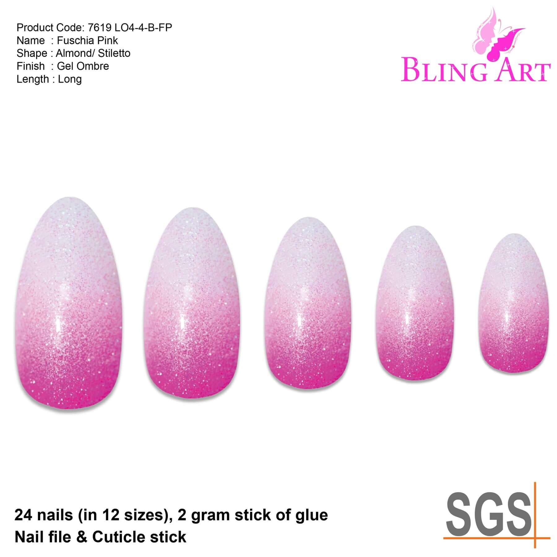 7619 LO4-4-B-FP | Bling Art