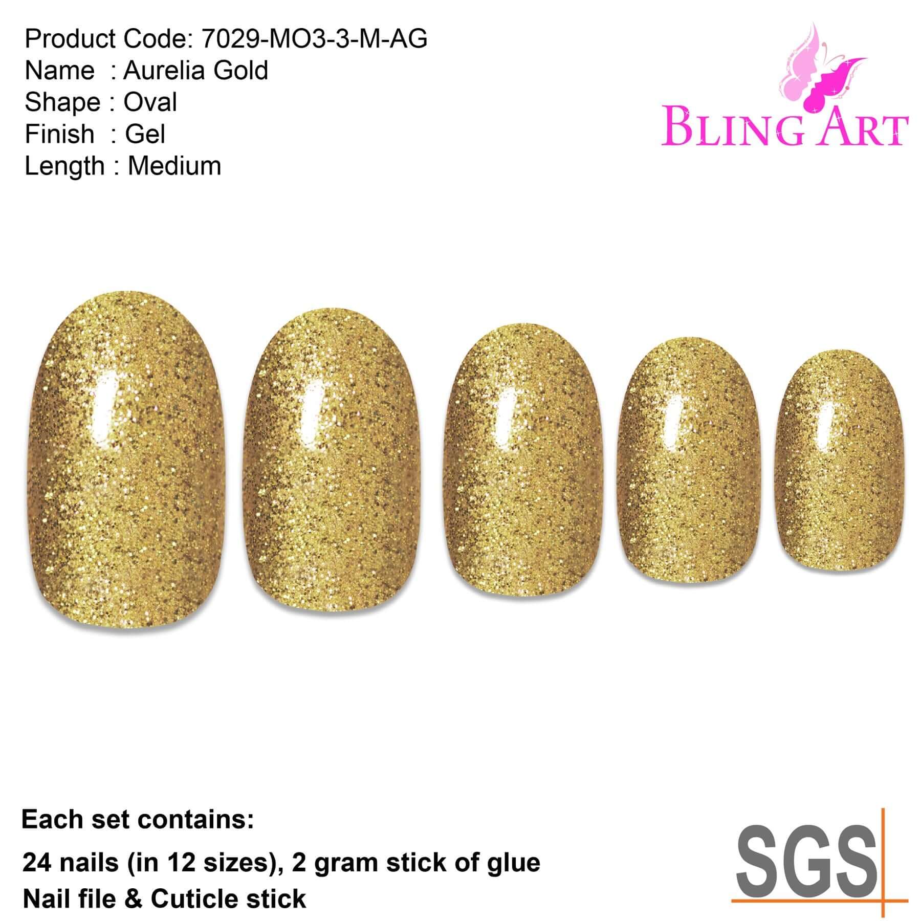 7029 MO3-3-M-AG | Bling Art