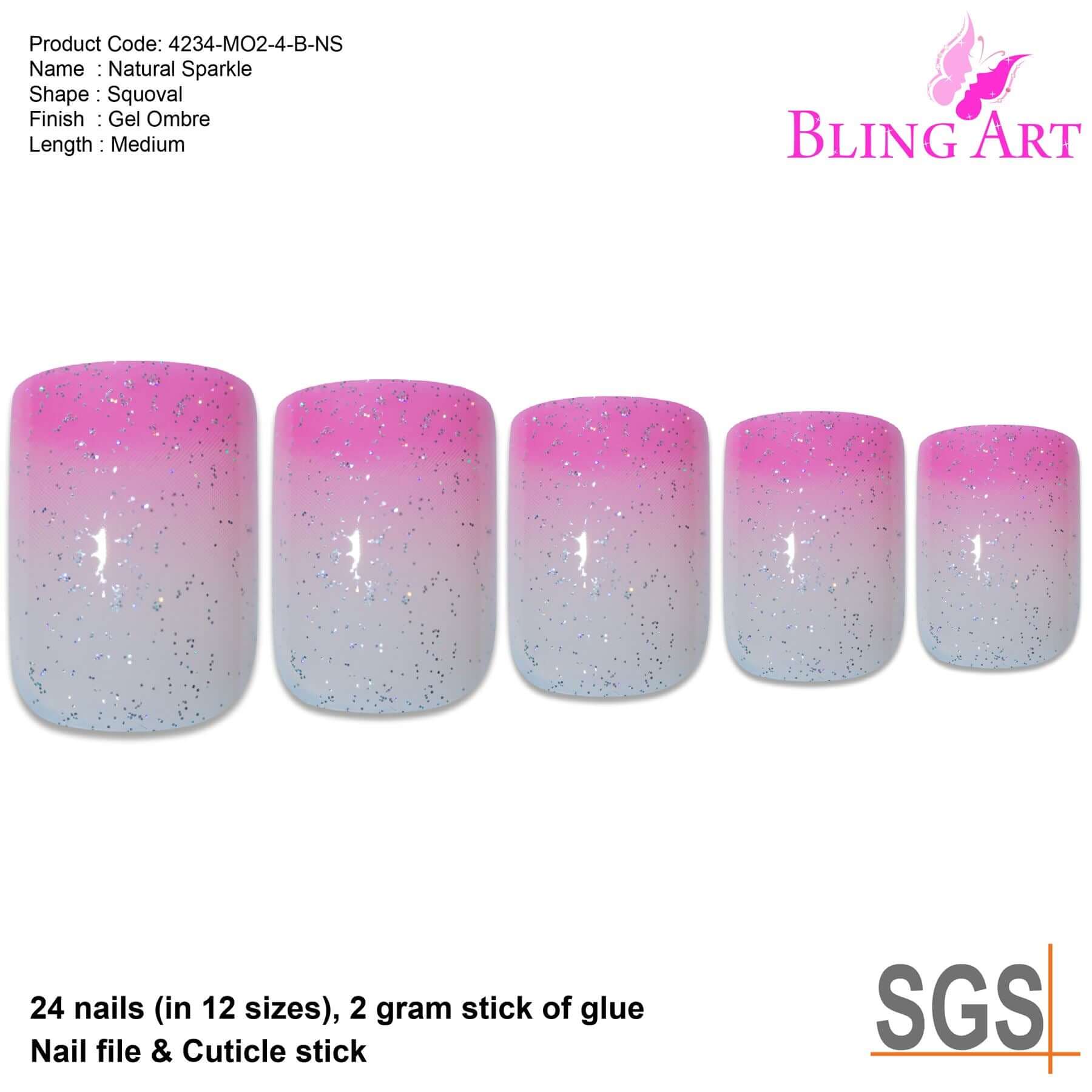 4234 MO2-4-B-NS | Bling Art