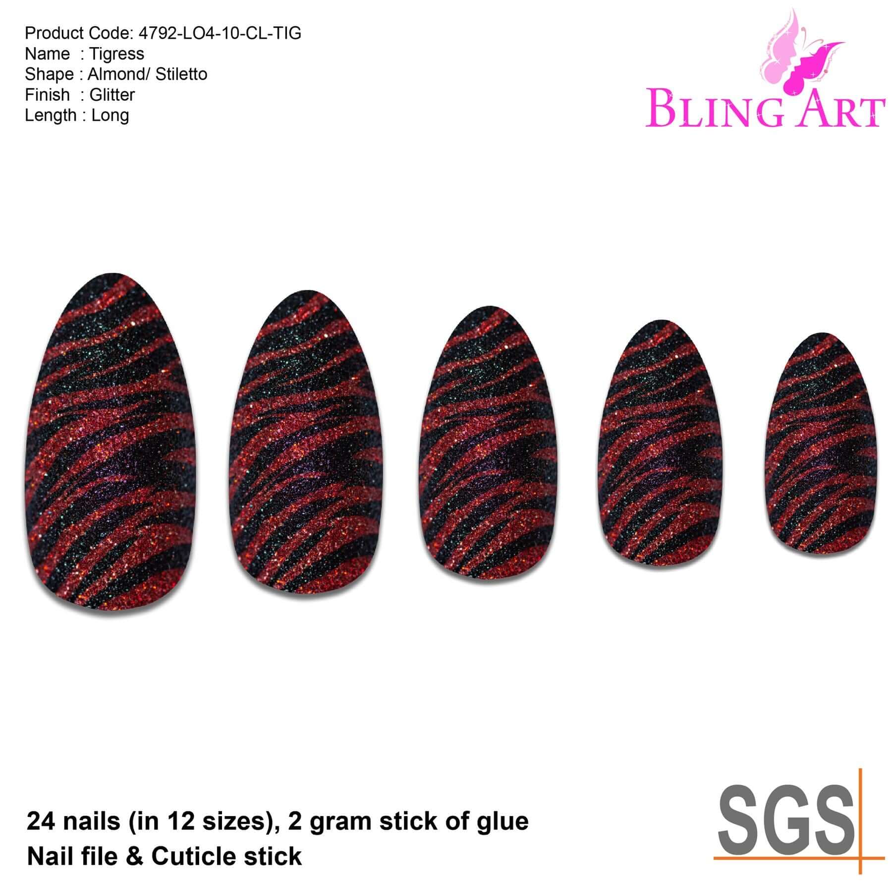 4792 LO4-10-CL-TIG | Bling Art