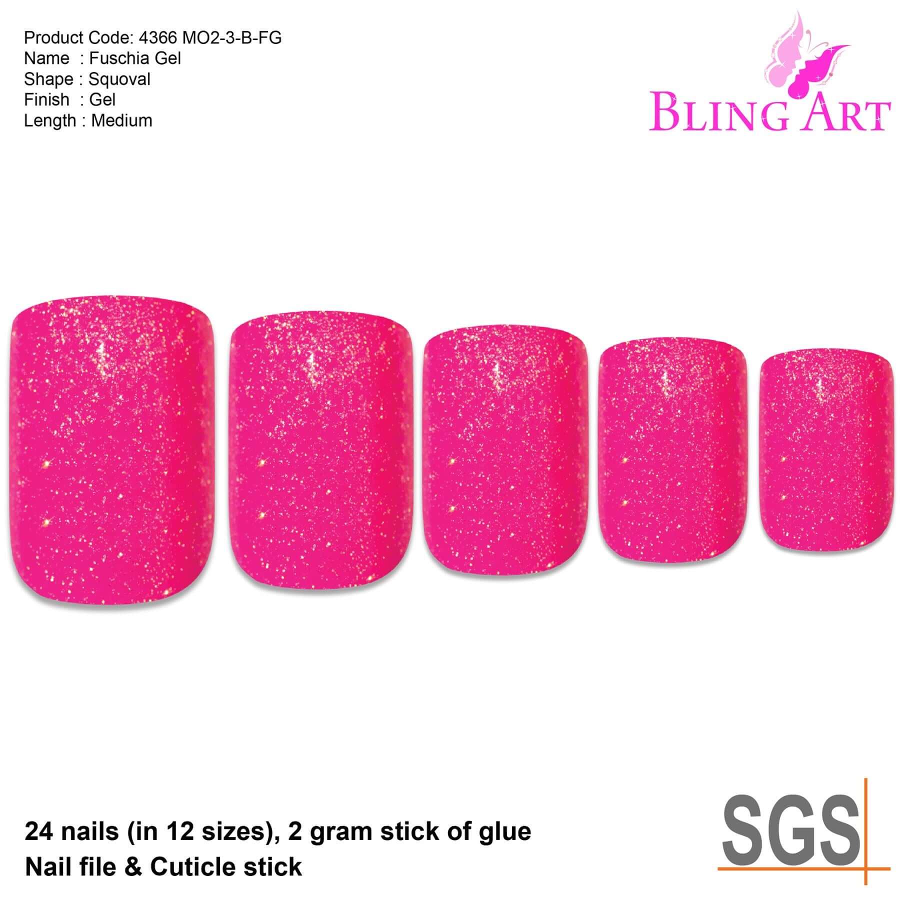 4366 MO2-3-B-FG | Bling Art